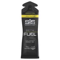 SIS Gel Energético Beta Fuel + Nootropics Lemon & Lime 60ml