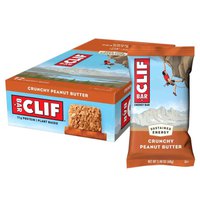 Clif 68g Crunchy Peanut Butter Energy Bars 12 Units
