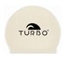 Turbo White Latex Swimming Cap