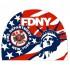 Turbo Fire Department New York PBT Swimming Cap