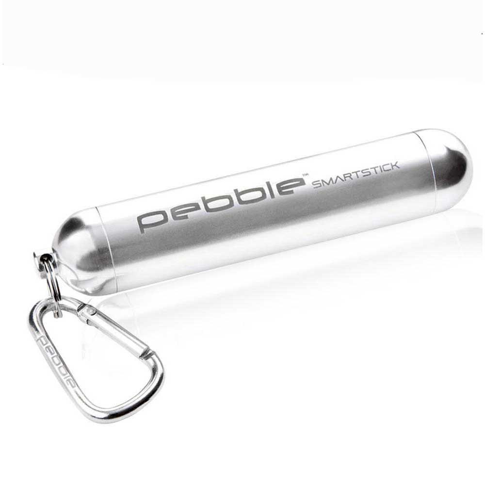 Chargeurs et données Muvi Pebble Portable Battery Emergency Silver 