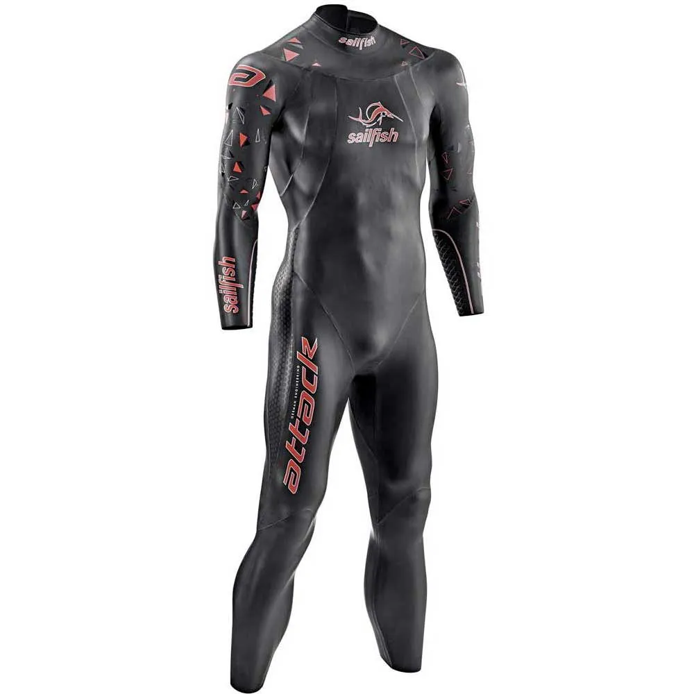 Sailfish Attack Wetsuit Black buy and offers on Swiminn