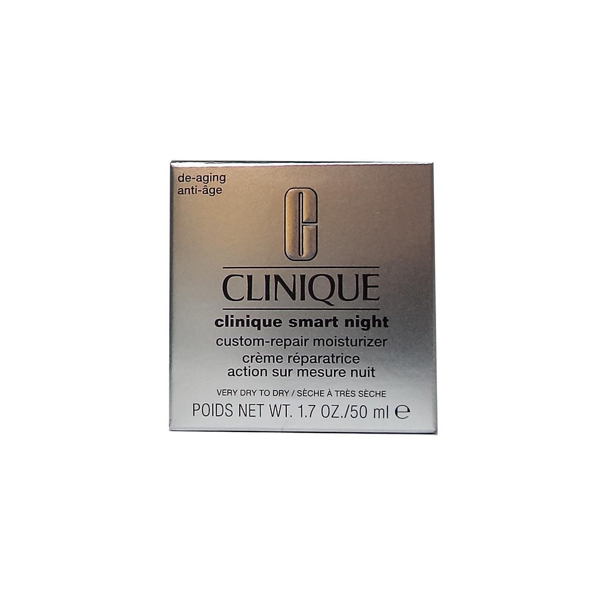 Clinique-fragrances Smart Night Custom Repair Moisturizer Antiage Seche A Tres Seche Cream 50ml 