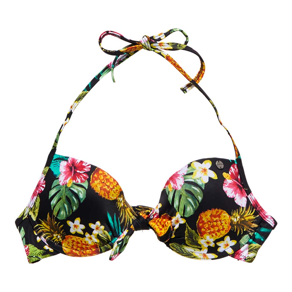 Superdry Aloha Pineapple Cup Bikini Top Swimsuit