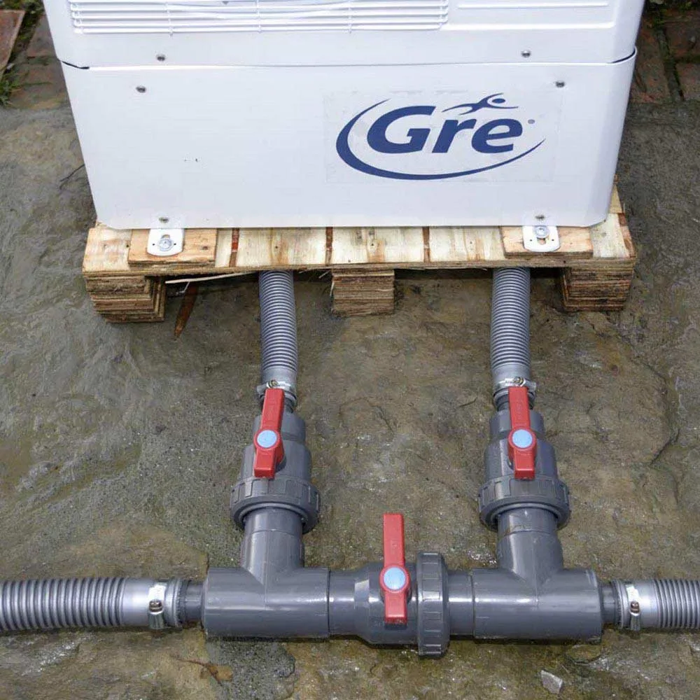 Gre pools ByPass Water Treatment Kit Svart, Swiminn