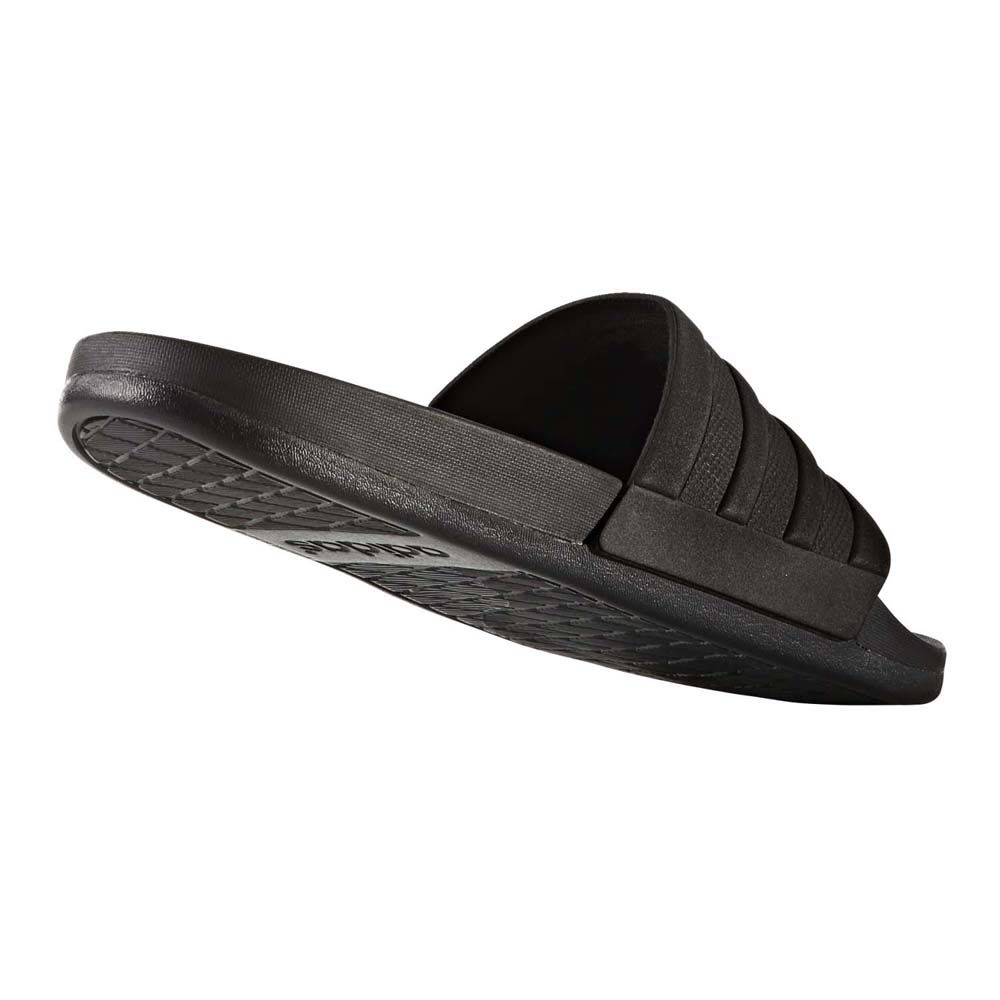 adidas adilette cloudfoam mono slippers zwart heren