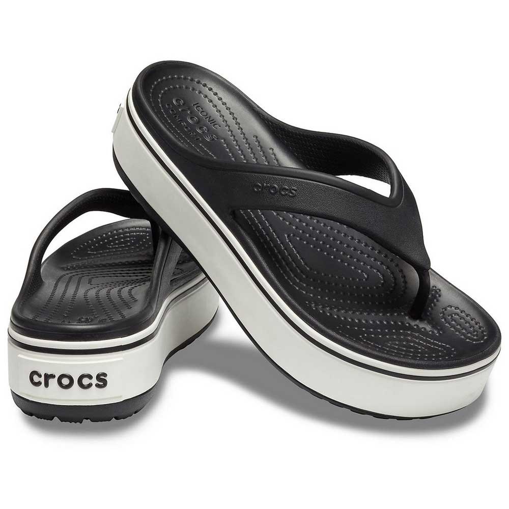 crocs crocband platform flip