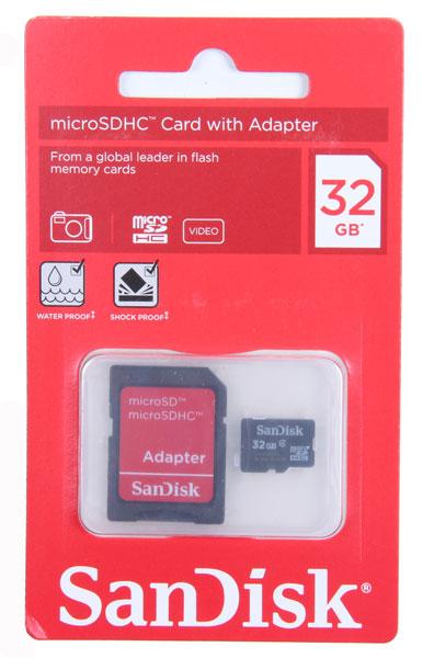 Sandisk Card MSD32GB Type 4