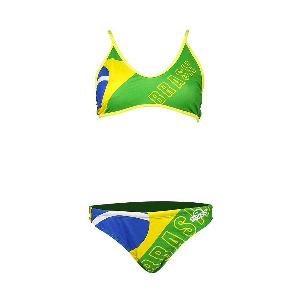 Turbo Brasilien Bikini Med Tynd Rem