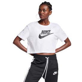 Nike T-shirt à manches courtes Sportswear Essential Icon Futura Crop