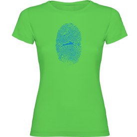 Kruskis Camiseta de manga corta Swimmer Fingerprint