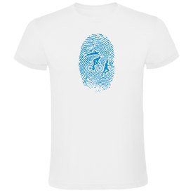 Kruskis Camiseta Manga Corta Triathlon Fingerprint