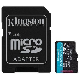 Kingston Micro SDXC Canvas Go Plus 170R 256 GB+Adapter Speicher Karte