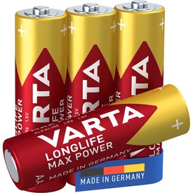 Varta Batterie Longlife Max Power Mignon AA LR06