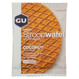 GU Stroopwafel Glutenvrije Kokosnoot