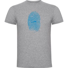 Kruskis Camiseta Manga Corta Swimmer Fingerprint