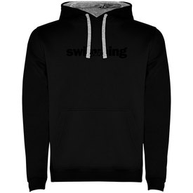 Kruskis Sweat à Capuche Word Swimming Two-Colour