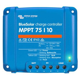 Victron energy Regulator Blue Solar Mppt 75/10 12/24V-10A