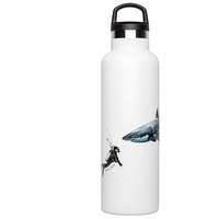 Fish tank Great White Shark&Diver Bottle 600ml