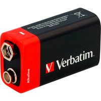 Verbatim バッテリー 9V-Block 6 LR 61 49924