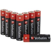 Verbatim 1x8 Mignon AA LR6 49503 Batterien