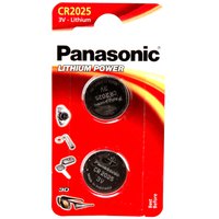 Panasonic Pilas 1x2 CR 2025 Litio Power