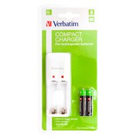 Verbatim コンパクト充電器付き 2 X AAA 49944