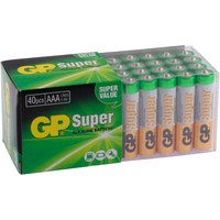 Gp batteries Pilas Super Alcalina AAA Micro