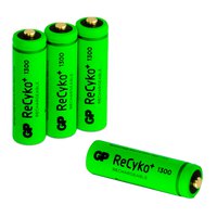 Gp batteries バッテリー ReCyko NiMH AA 1300mAh