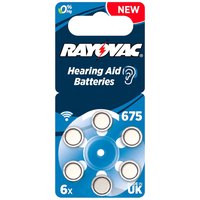 Rayovac Acoustic Special 675 6 ピース バッテリー