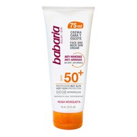 Babaria Face&Neck Sun Cream Anti-Spot/Anti-Wrinkle SPF50+ 75ml Protector