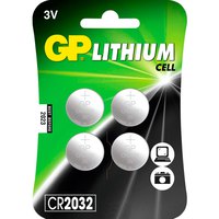 Gp batteries リチウム 4 CR2032 3V バッテリー