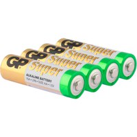 Gp batteries 1.5V AA Mignon LR06 03015AC4 4 Αλκαλική 1.5V AA Mignon LR06 03015AC4 Μπαταρίες