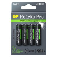 Gp batteries 充電式 ReCyko Photo Flash 2000mAh プロ 4 単位 バッテリー