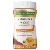 Natures bounty Vitamina C + Zinc 60 Unidades