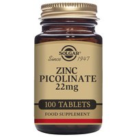 Solgar Picolinato Zinc 22 mg 100 Unidades