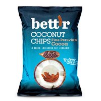 Bettr Coconut Chips 40 gr Fine Peruvian Cocoa Bio