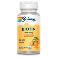 Solaray Biotina 1000mcgr 100 Unidades Naranja