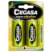 Cegasa アルカリD電池 1x2 Super