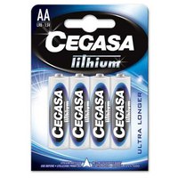 Cegasa リチウム単三電池 1x4