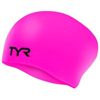 TYR Junior Silicone Wrinkled Cap Pink 