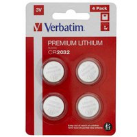Verbatim リチウム電池 49533 CR 2032 4 単位