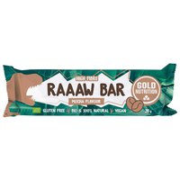 Gold nutrition Raaaw 35g Mocha Bar