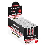 Powergym Magnesium Plus 25ml 24 Μονάδες Λεμόνι Φιαλίδια Κουτί