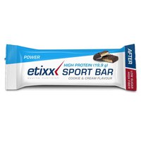 Etixx High Protein Cookie And Cream 55g 1 Unit Energy Bar