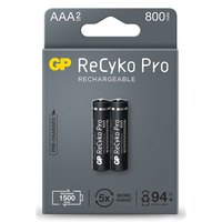 Gp 充電式バッテリー Recyko+ R3 AAA 800mAh 2 単位
