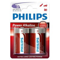 Philips Pila Alcalina IR20 D 2 Unidades