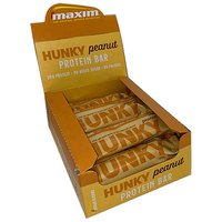 Maxim Caja Barritas Energéticas Hunky Choco/Cacahuete 55g 12 Unidades