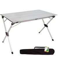 Aktive 110x70x70 cm Aluminium Folding Table
