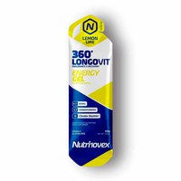Nutrinovex Longovit 360 Energy Gel 40g Lemon And Lime Energy Gel 1 Μονάς